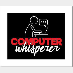 Computer whisperer - Programmer Posters and Art